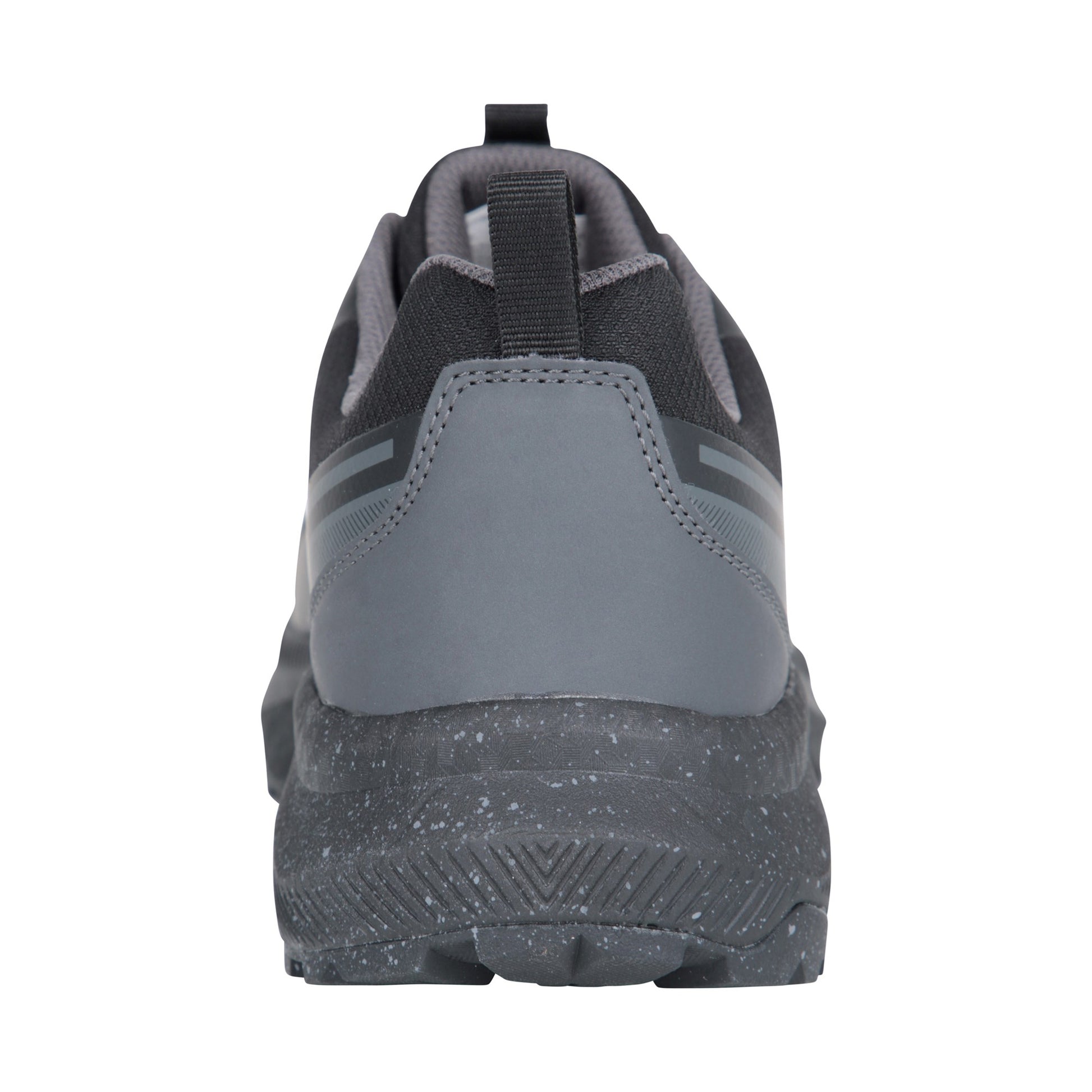 Black - Back - Mountain Warehouse Mens Momentum Waterproof Walking Shoes