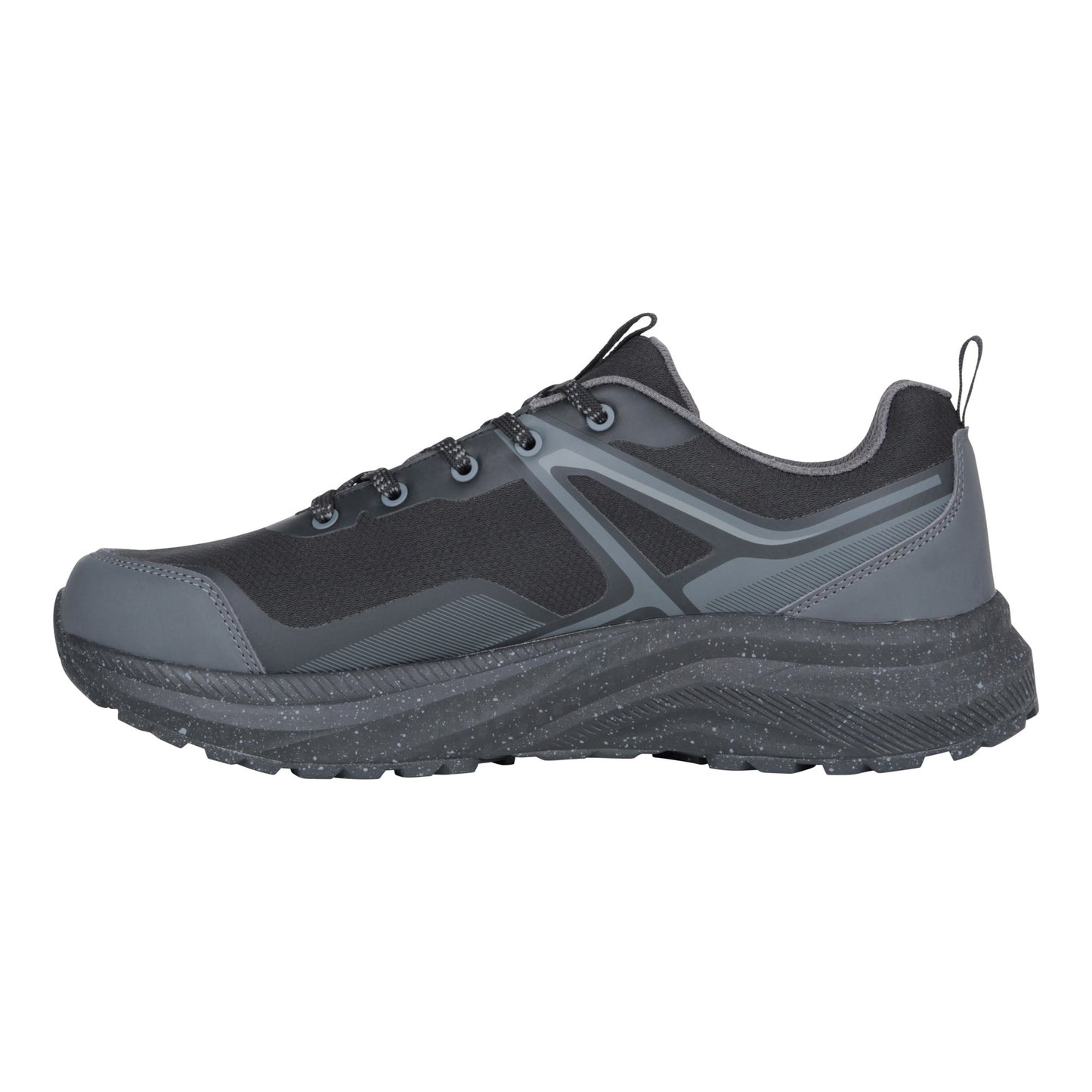 Black - Side - Mountain Warehouse Mens Momentum Waterproof Walking Shoes