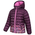 Grape - Side - Mountain Warehouse Childrens-Kids Seasons Dandelions Padded Jacket