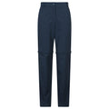 Navy - Front - Mountain Warehouse Womens-Ladies Delta Stretch Zip-Off Trousers