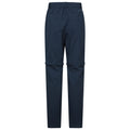 Navy - Back - Mountain Warehouse Womens-Ladies Delta Stretch Zip-Off Trousers