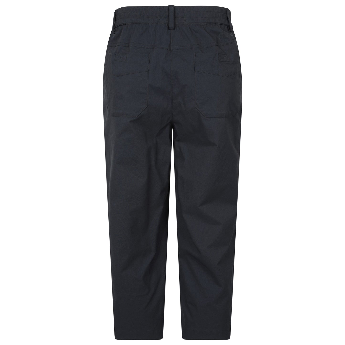 Black - Back - Mountain Warehouse Womens-Ladies Delta Stretch Capri Trousers