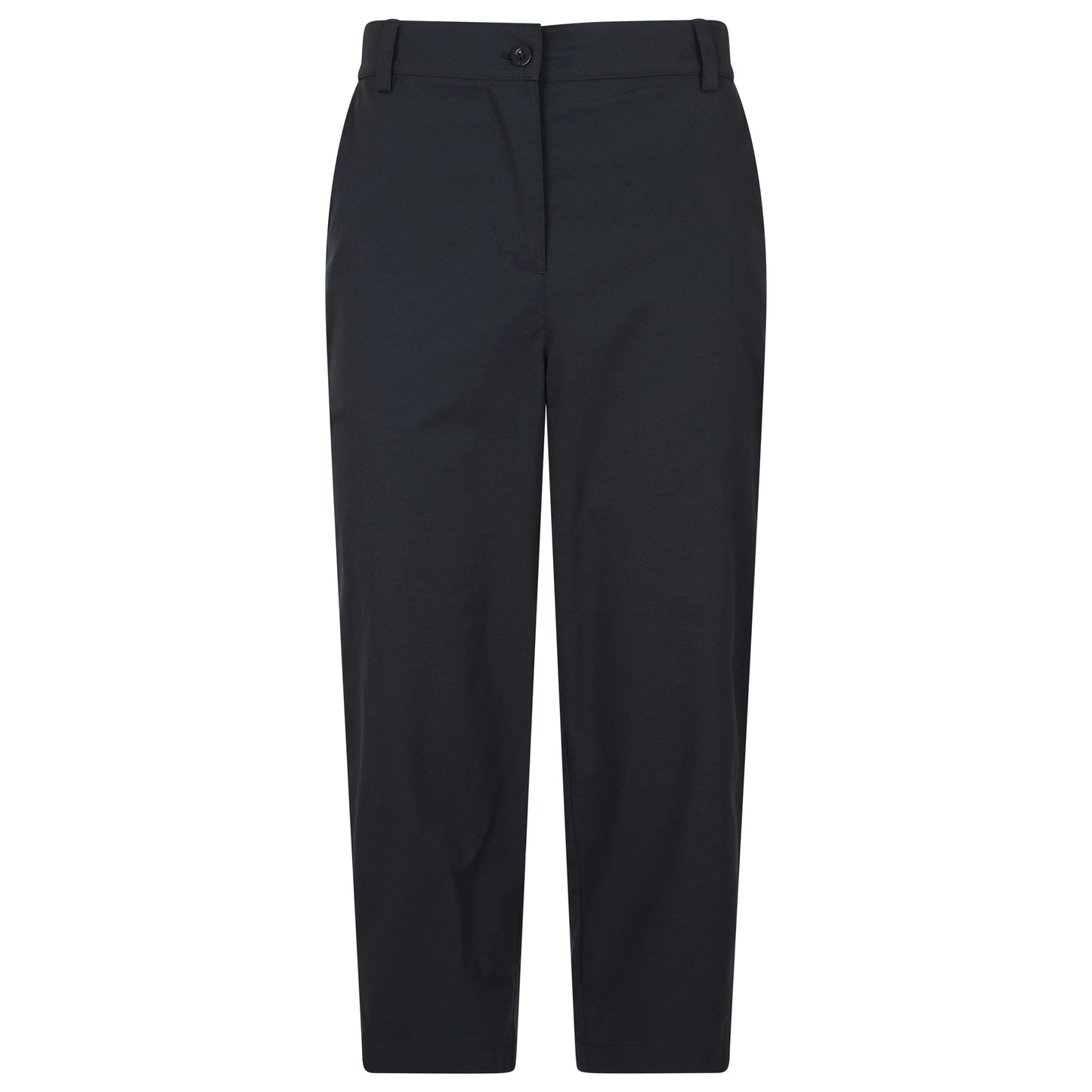 Black - Front - Mountain Warehouse Womens-Ladies Delta Stretch Capri Trousers