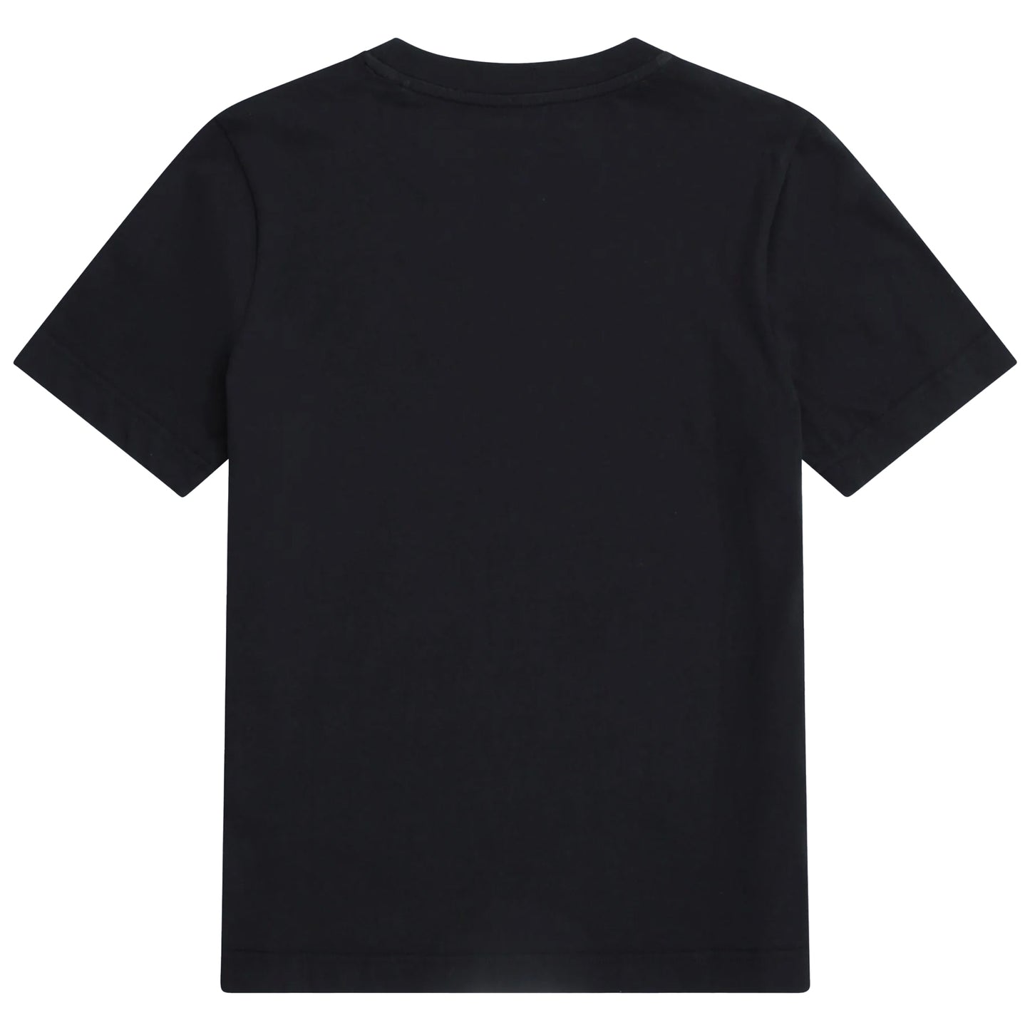 Black - Back - Animal Womens-Ladies Plain T-Shirt