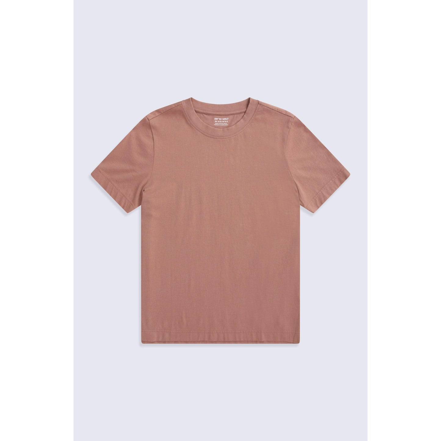 Tan - Front - Animal Womens-Ladies Plain T-Shirt