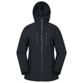 Black - Front - Mountain Warehouse Womens-Ladies Breeze Waterproof Jacket