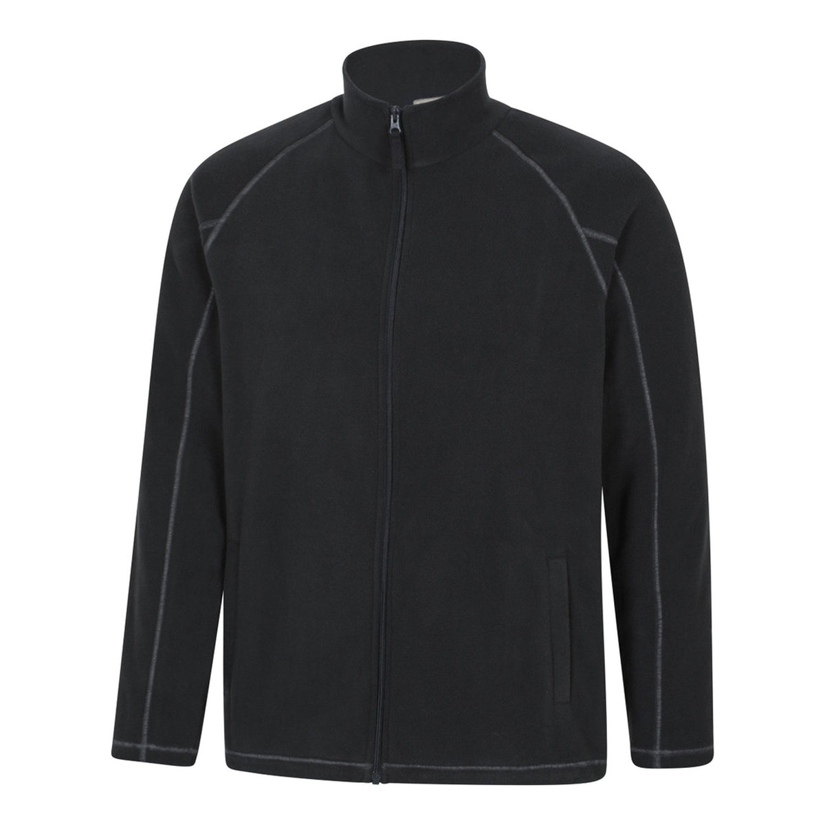 Black - Lifestyle - Mountain Warehouse Mens Ashbourne Full Zip Fleece Jacket