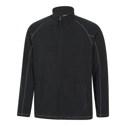 Black - Lifestyle - Mountain Warehouse Mens Ashbourne Full Zip Fleece Jacket