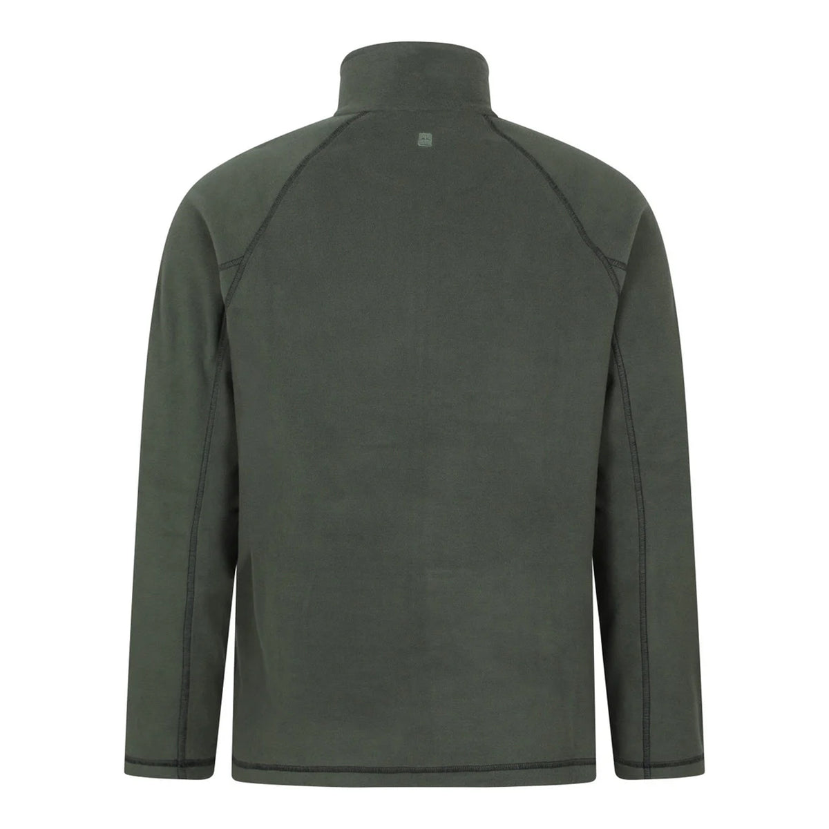 Khaki Green - Back - Mountain Warehouse Mens Ashbourne Full Zip Fleece Jacket