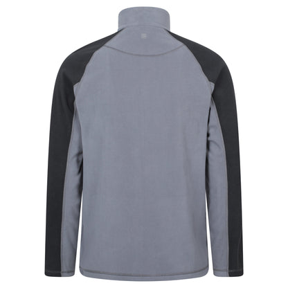 Dark Grey - Back - Mountain Warehouse Mens Ashbourne Full Zip Fleece Jacket