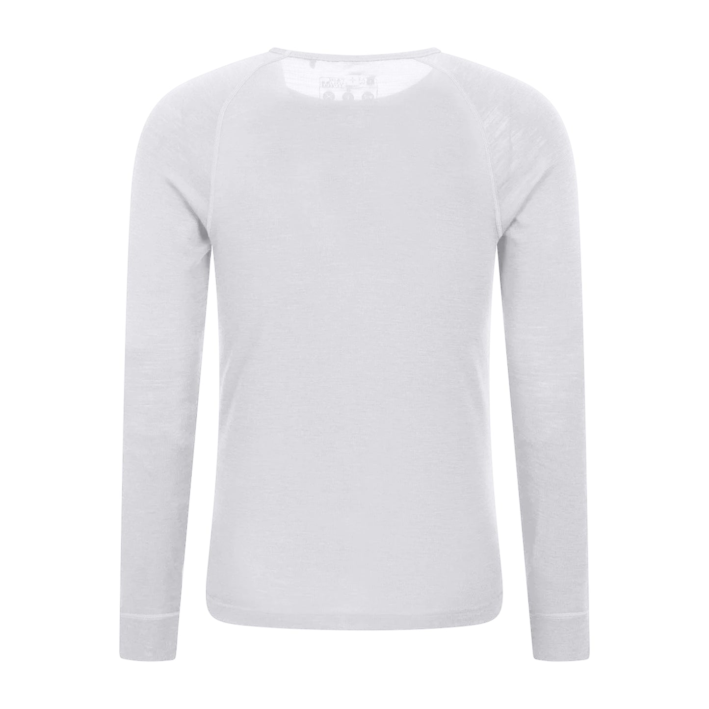 White - Back - Mountain Warehouse Mens Merino Wool Thermal Top