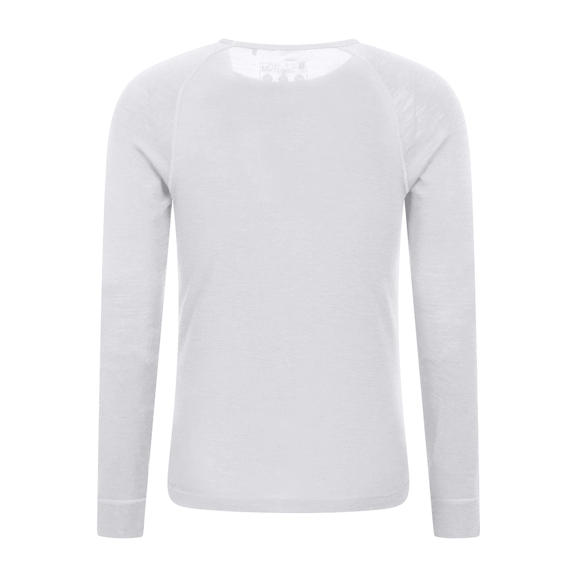 White - Back - Mountain Warehouse Mens Merino Wool Thermal Top