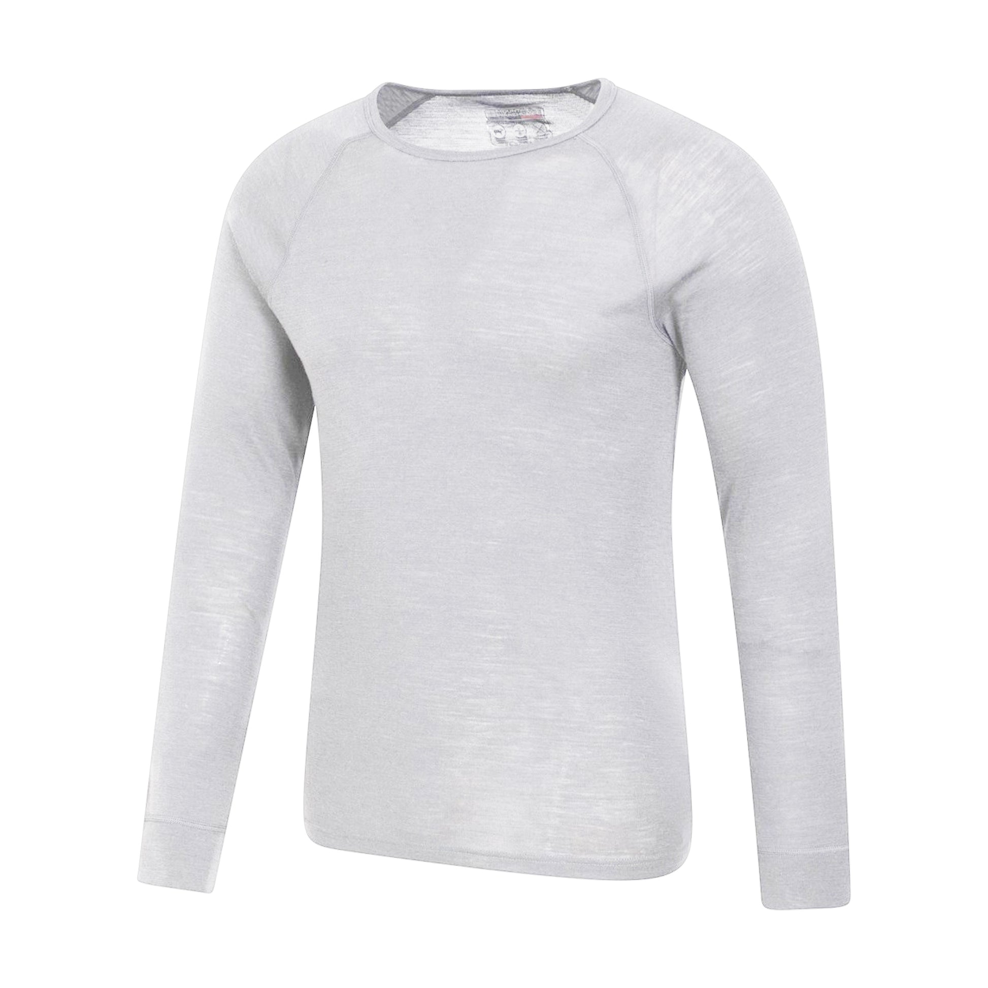 White - Lifestyle - Mountain Warehouse Mens Merino Wool Thermal Top