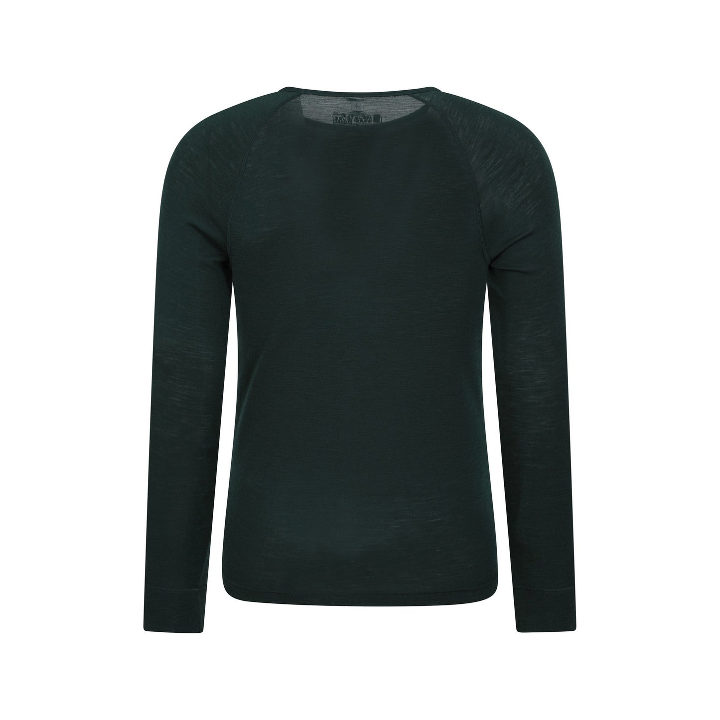 Dark Green - Side - Mountain Warehouse Mens Merino Wool Thermal Top