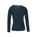 Dark Grey - Back - Mountain Warehouse Mens Merino Wool Thermal Top