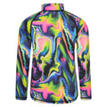 Black - Back - Mountain Warehouse Childrens-Kids Abstract Long-Sleeved Rash Top