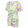 Coral - Lifestyle - Mountain Warehouse Childrens-Kids Poppy Leaf Print Playsuit