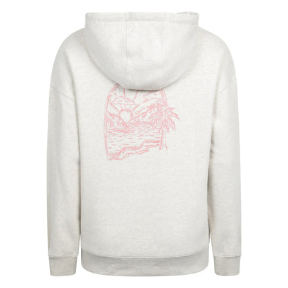 Beige - Back - Mountain Warehouse Womens-Ladies Window Relaxed Fit Hoodie