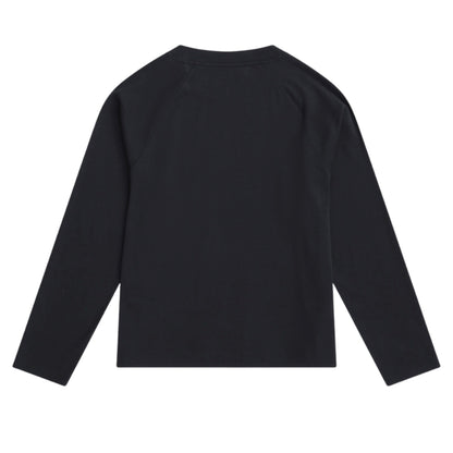 Black - Back - Animal Womens-Ladies Ashleigh Long-Sleeved T-Shirt