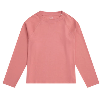 Dark Pink - Front - Animal Womens-Ladies Ashleigh Long-Sleeved T-Shirt