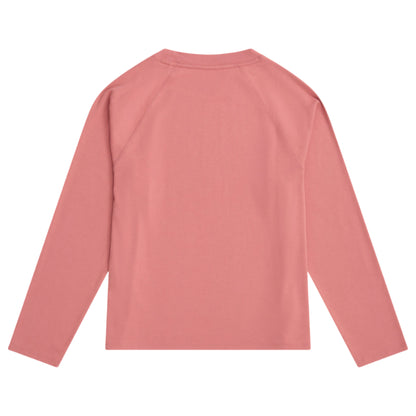 Dark Pink - Back - Animal Womens-Ladies Ashleigh Long-Sleeved T-Shirt