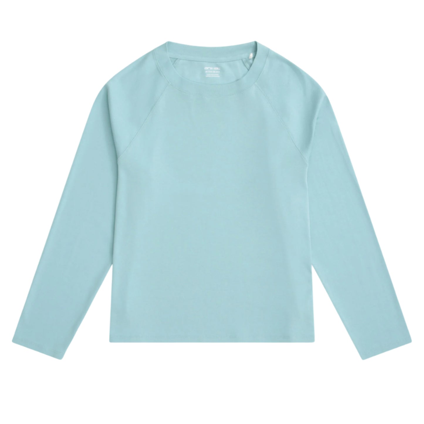 Light Blue - Front - Animal Womens-Ladies Ashleigh Long-Sleeved T-Shirt