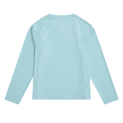 Light Blue - Back - Animal Womens-Ladies Ashleigh Long-Sleeved T-Shirt