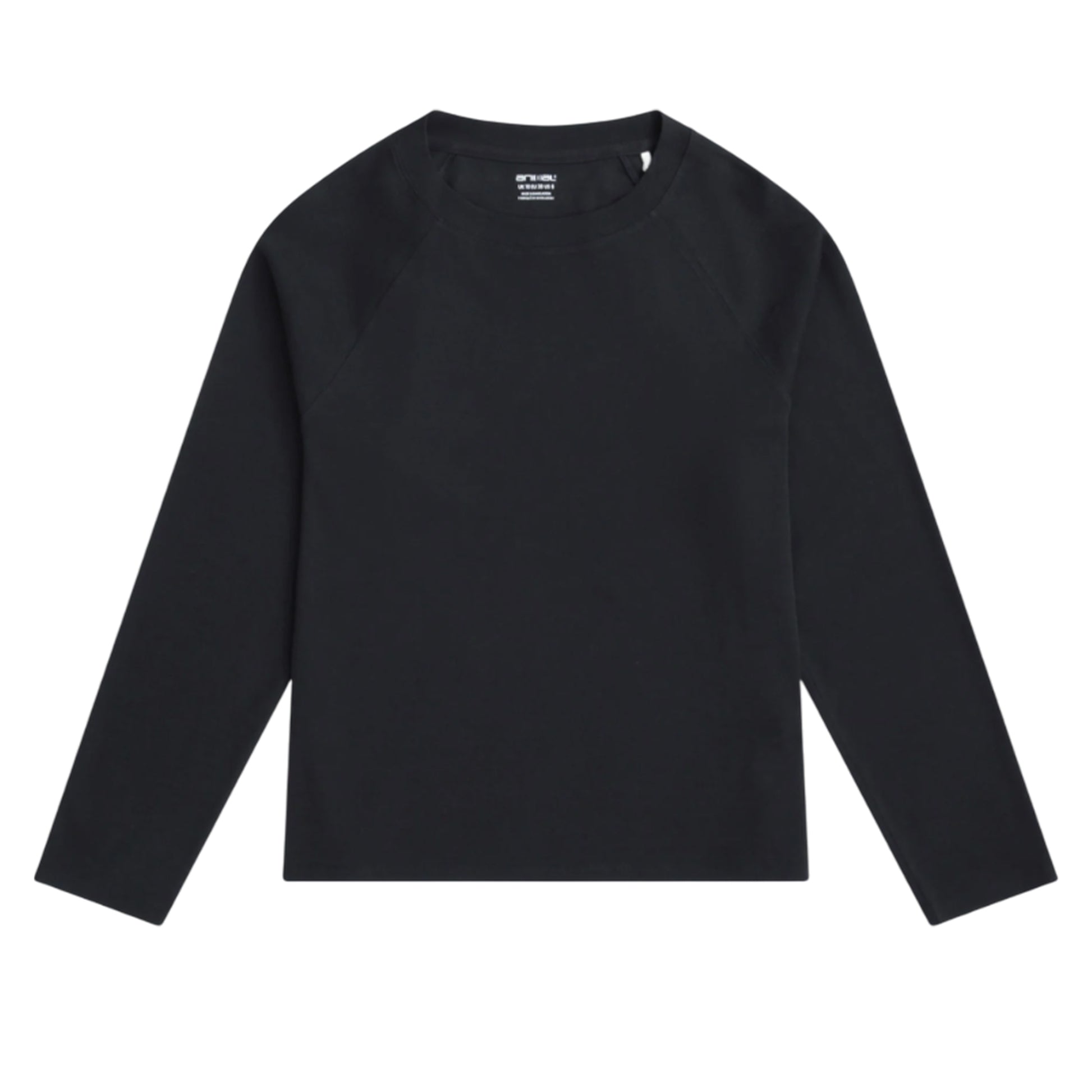 Black - Front - Animal Womens-Ladies Ashleigh Long-Sleeved T-Shirt