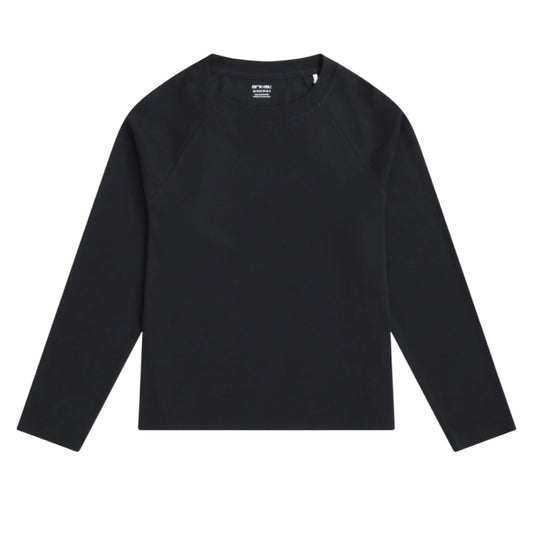 Black - Front - Animal Womens-Ladies Ashleigh Long-Sleeved T-Shirt