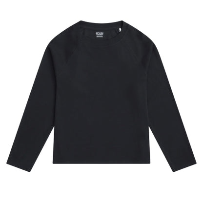 Black - Front - Animal Womens-Ladies Ashleigh Long-Sleeved T-Shirt