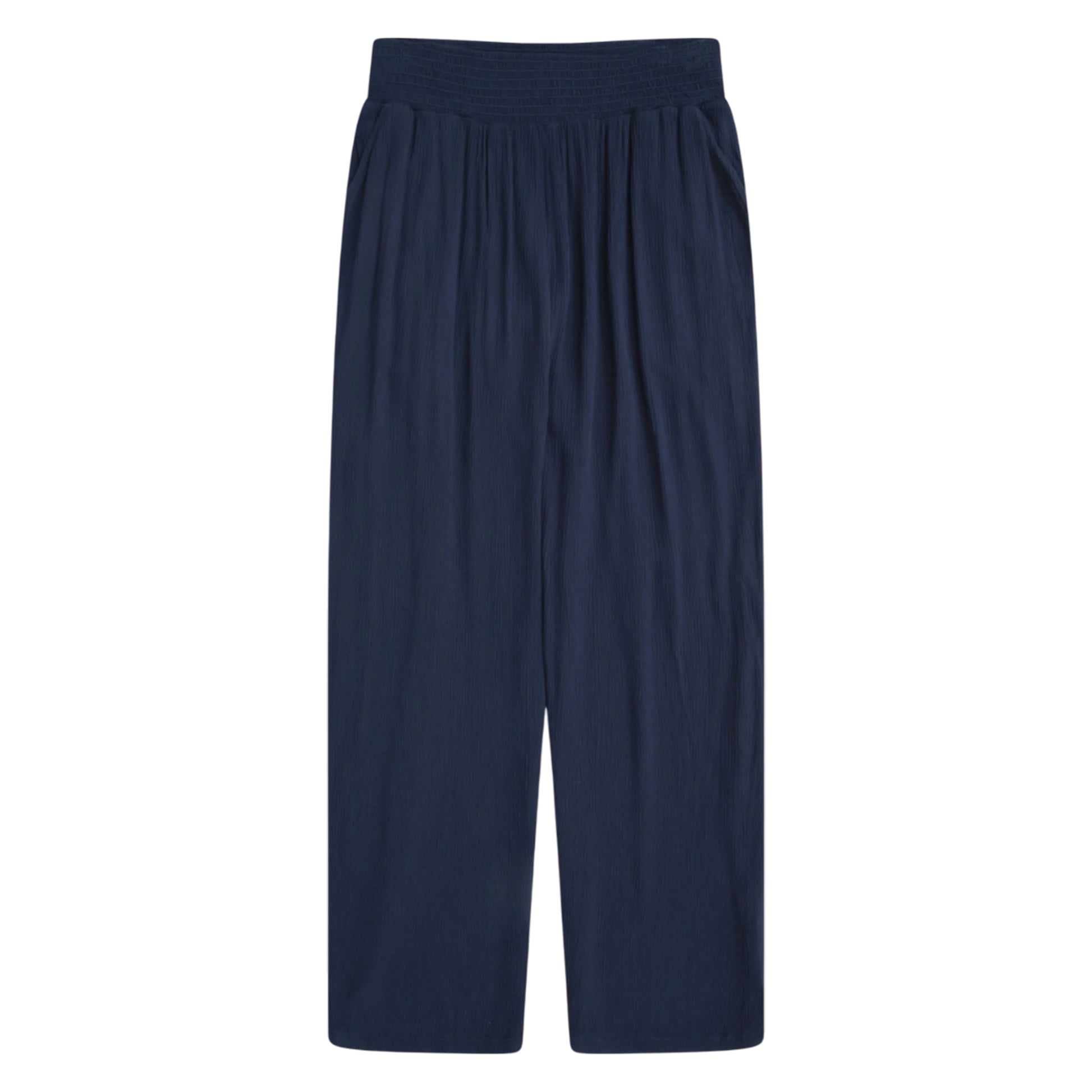 Navy - Front - Animal Womens-Ladies Tassia Beach Trousers