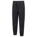 Black - Side - Mountain Warehouse Childrens-Kids Expedition Ripstop Anti-Stain Cargo Trousers