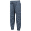 Grey - Side - Mountain Warehouse Childrens-Kids Expedition Ripstop Anti-Stain Cargo Trousers