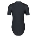 Black - Back - Mountain Warehouse Womens-Ladies Surfer Short-Sleeved One Piece Swimsuit