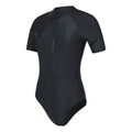 Black - Lifestyle - Mountain Warehouse Womens-Ladies Surfer Short-Sleeved One Piece Swimsuit