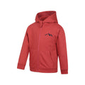 Orange - Lifestyle - Mountain Warehouse Childrens-Kids Embroidered Full Zip Hoodie