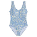 Light Blue - Back - Animal Womens-Ladies Lea One Piece Swimsuit