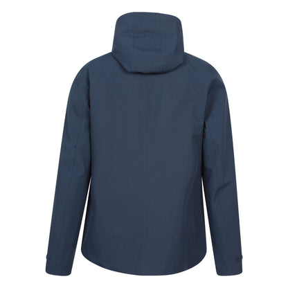Navy - Back - Mountain Warehouse Womens-Ladies April Waterproof Jacket