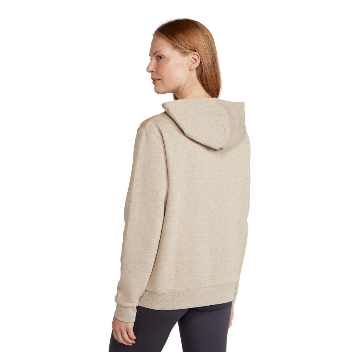 Beige - Side - Mountain Warehouse Womens-Ladies Penzance Full Zip Hoodie