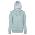 Pale Green - Front - Mountain Warehouse Womens-Ladies Penzance Full Zip Hoodie