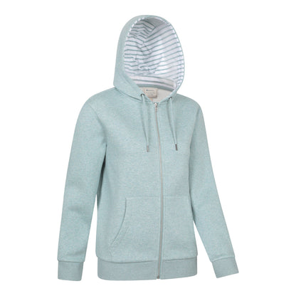Pale Green - Lifestyle - Mountain Warehouse Womens-Ladies Penzance Full Zip Hoodie