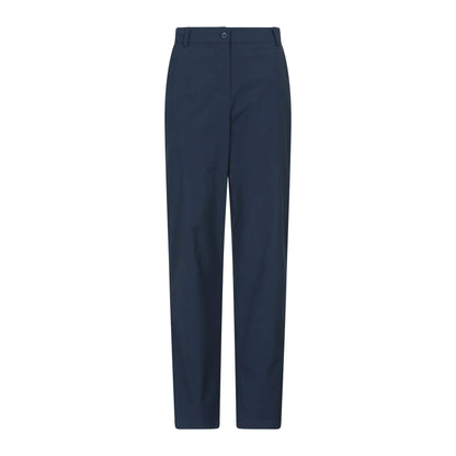 Navy - Front - Mountain Warehouse Womens-Ladies Delta Stretch Trousers