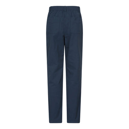 Navy - Back - Mountain Warehouse Womens-Ladies Delta Stretch Trousers
