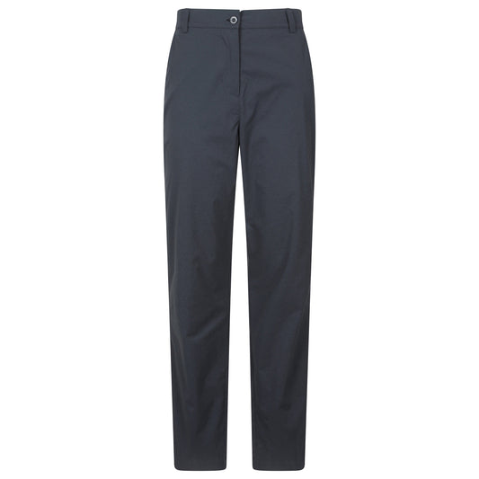 Black - Front - Mountain Warehouse Womens-Ladies Delta Stretch Trousers