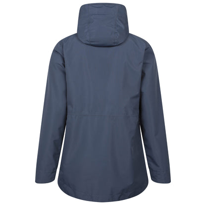 Navy - Back - Mountain Warehouse Womens-Ladies Canyon Waterproof Jacket