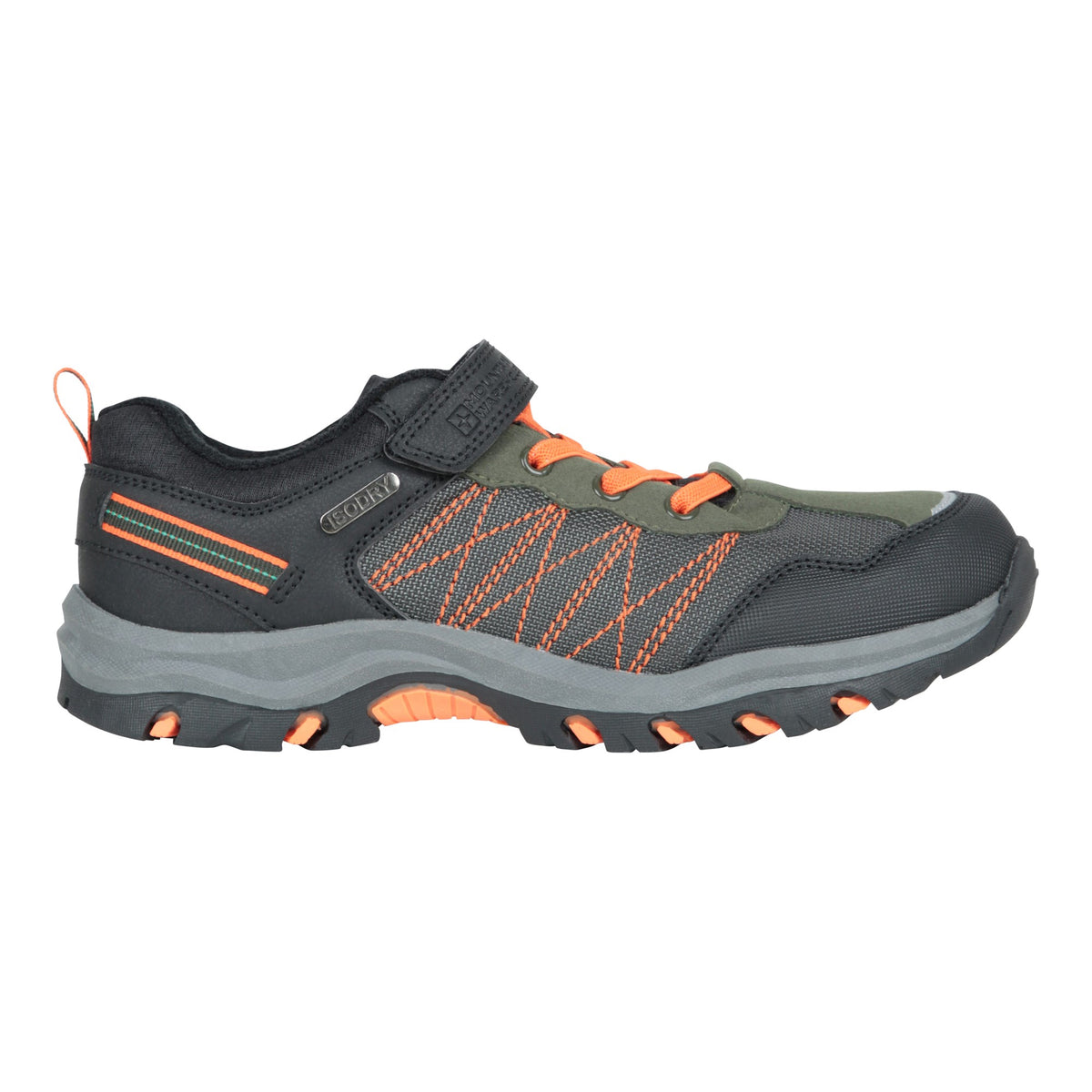 Green - Lifestyle - Mountain Warehouse Childrens-Kids Stampede Waterproof Walking Shoes