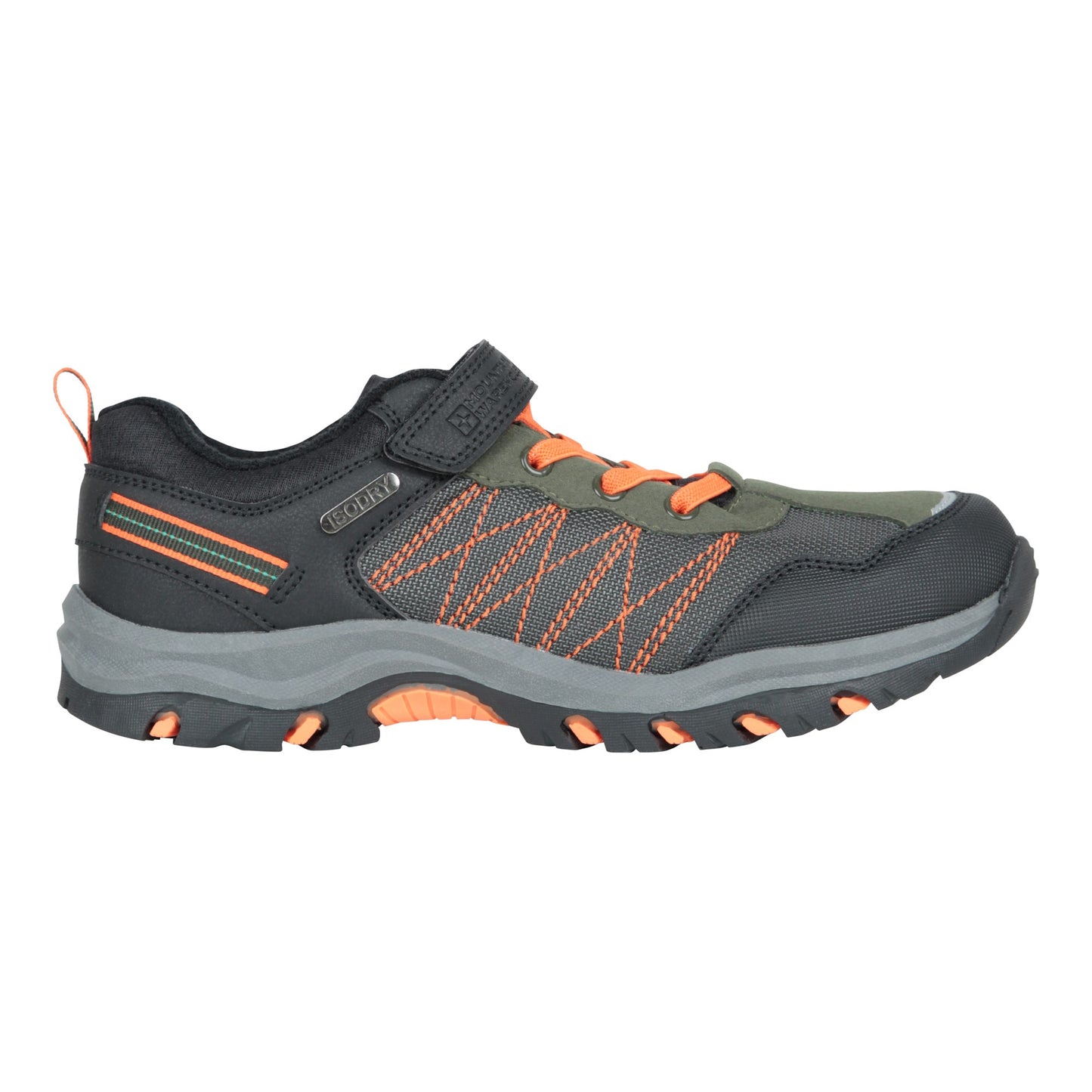 Green - Lifestyle - Mountain Warehouse Childrens-Kids Stampede Waterproof Walking Shoes