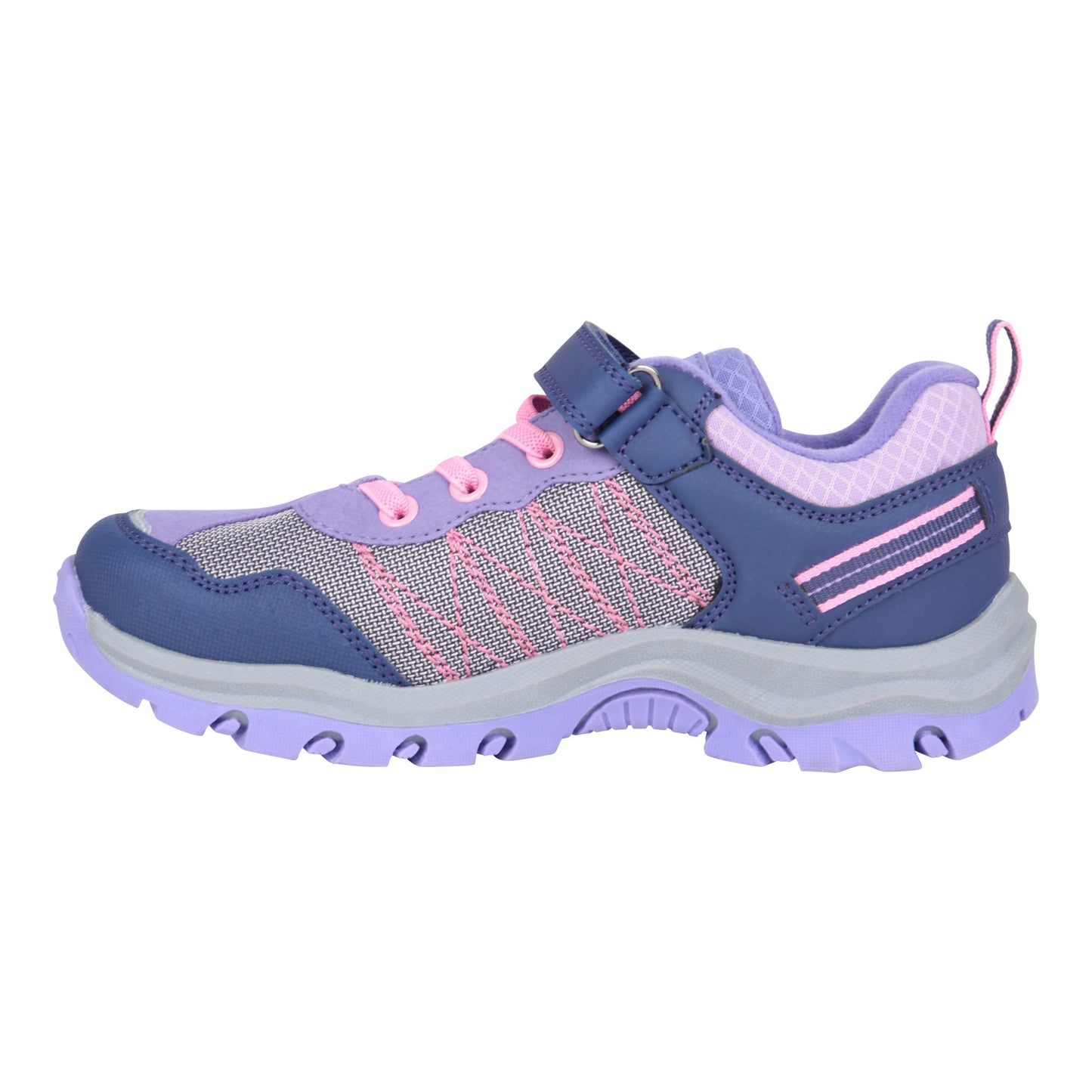 Lilac - Side - Mountain Warehouse Childrens-Kids Stampede Waterproof Walking Shoes
