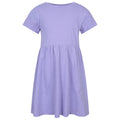 Lilac - Back - Mountain Warehouse Girls Izzy Broderie Sleeve Dress