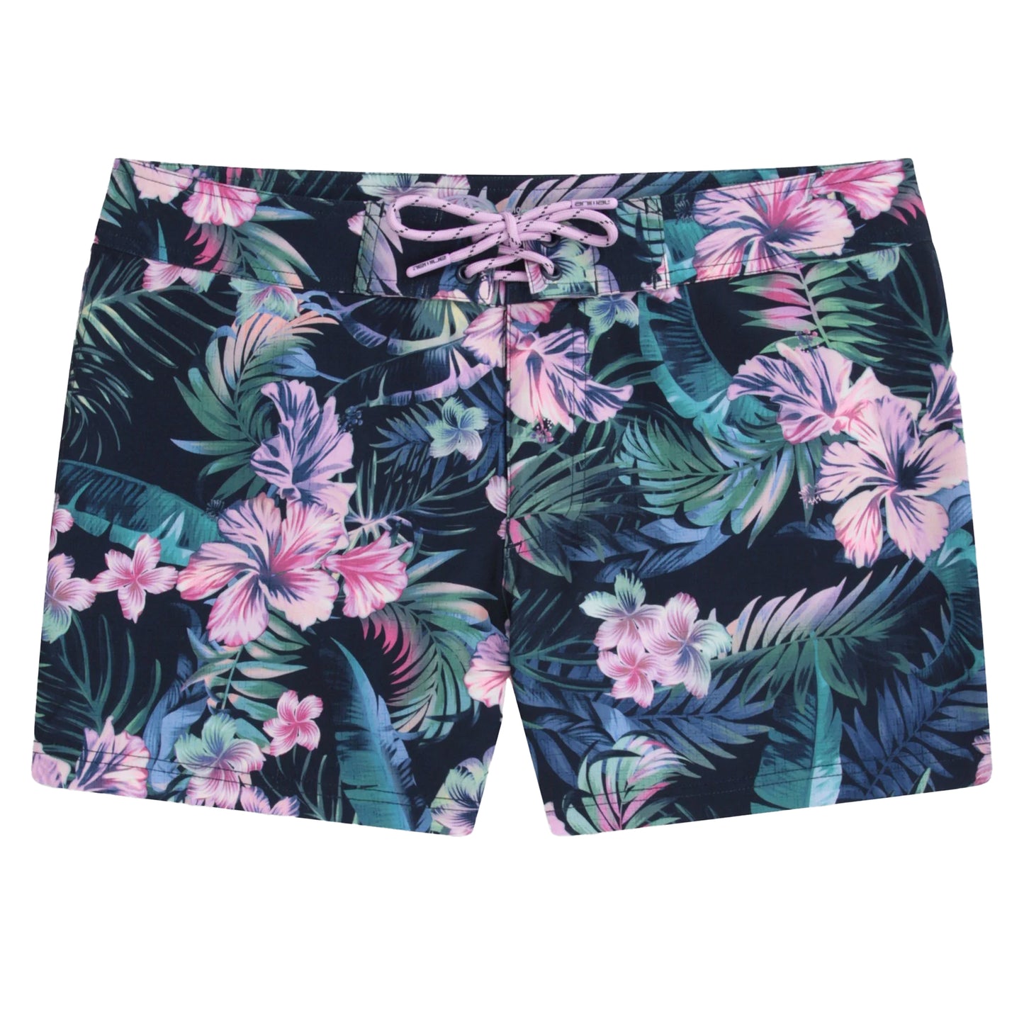 Dark Blue - Front - Animal Womens-Ladies Aurora Floral Board Shorts